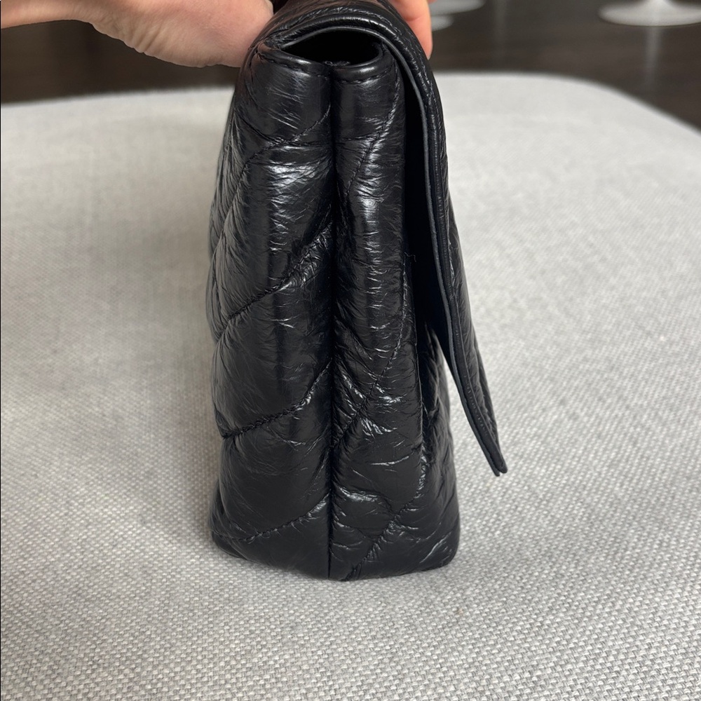 Balenciaga Crush Pochette Black | Authentic - Picture 5 of 10